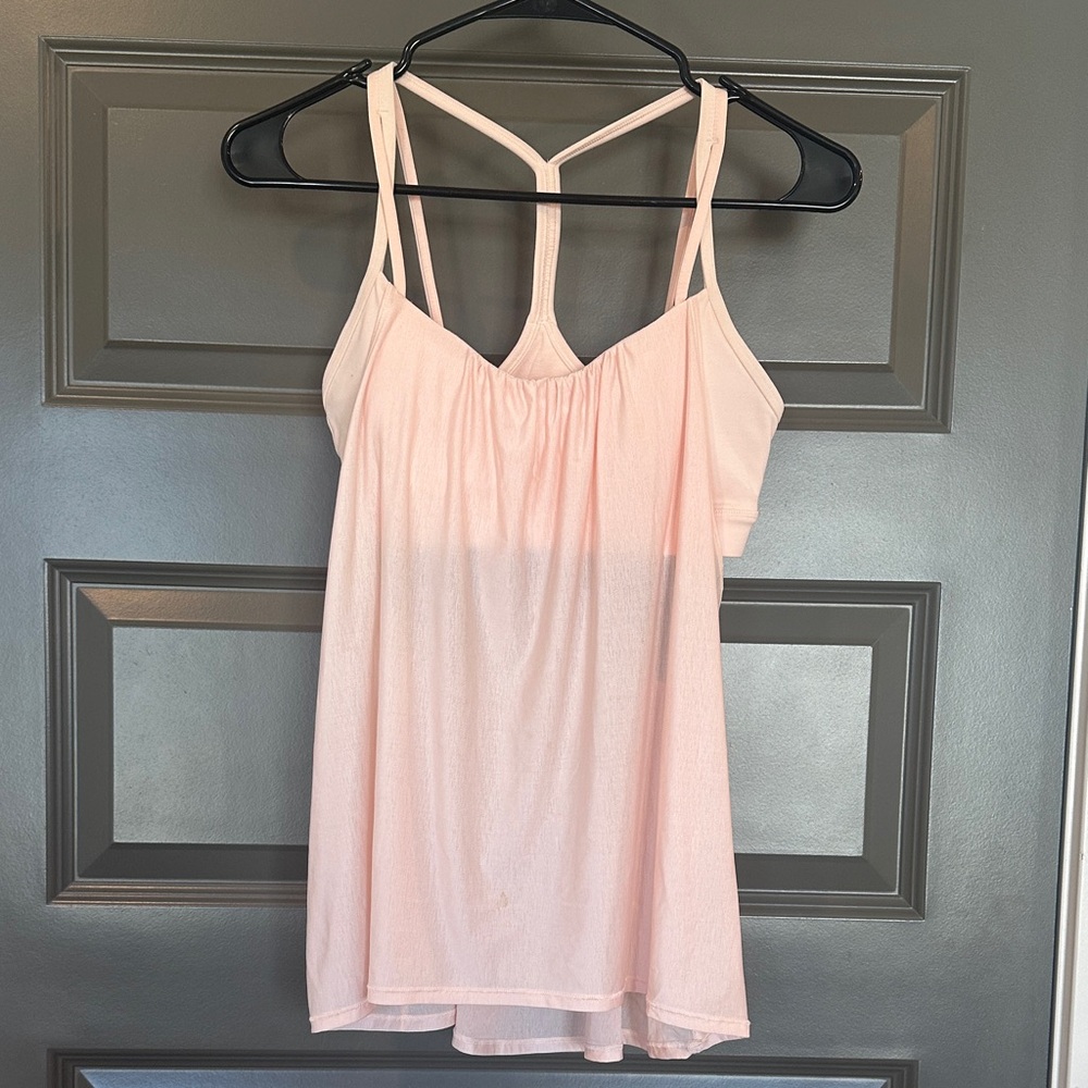 Pink Lululemon Tank Top